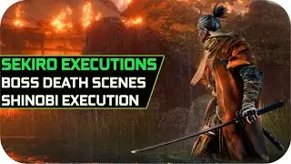 Sekiro Shadows Die Twice All Bosses Executions [Shinobi Execution Death Blow]