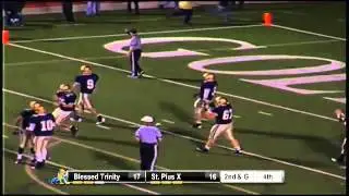 St. Pius X RB Ryan Braswell Go-Ahead 1 Yard TD Run