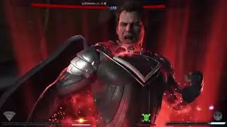 Injustice 2 (My first double KO leads to loss.)