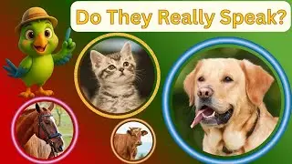 Animal Sounds for babies | Fun Animal Sounds for kids | Learn Animal Sounds with Piklu 🐶🐱🐮