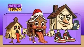 Merge Fellas BRAINROT 48 VS BRAINROT XMAS 3 VS BRAINROT 49 ⁉️ Boss Vs Boss | Reaching Max Level