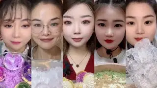 Asmr // Ice Eating Asmr || Hard Ice Eating || Thin ice  //Asmr || MUKBANG 💨