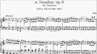 AMEB Piano Series 18 Grade 6 B2 Eberl Allegro Op.5 Movement 1 Sheet Music