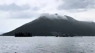 Seeing Sveti Dorde Island and St. Georgia Island in the Bay of Kotor