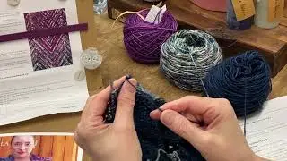 Knitting with Nancy - Malabrigo Knit Along Week 2