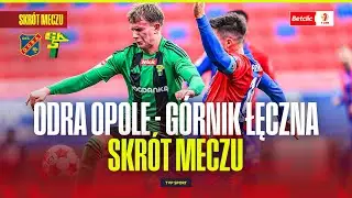 SKR&Oacute;T: ODRA OPOLE - G&Oacute;RNIK ŁĘCZNA. BETCLIC 1 LIGA - 16. KOLEJKA