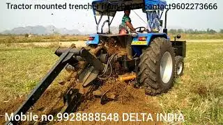 DELTA tractor trencher