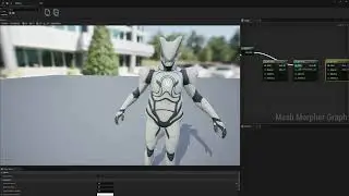 Цепные скульптурные деформации с помощью Mesh Morpher Graph в Unreal Engine