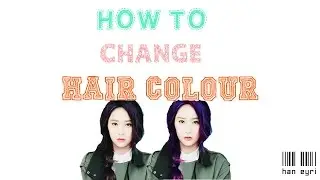 How to change hair colour in pixlr!