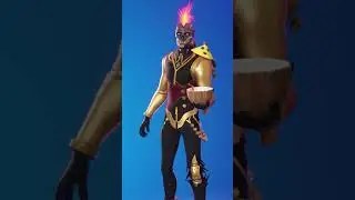 Renzo The Destroyer (Legendary) Outfit /Toasted Coconut (Rare) Emote - Fortnite #shorts #shortsfeed