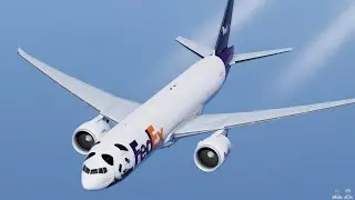 XPLANE 12.04.0. B2 RJAA WSSS FEDEX 7751 B777F V2 FLIGHTFACTOR