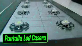 Pantalla led casera para acuario (fabricando) 1w,3w,5w,