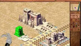 Pharaoh: Giza Building Complex of Pyramids, Small Pyramid and Sphinx Part 1