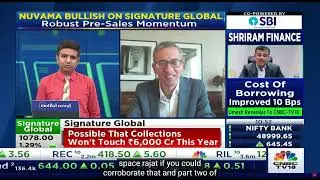 Signature Global CEO on CNBC TV18 | NUVAMA &lsquo;BUY&rsquo; | Strong Growth & Pre-Sales