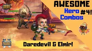 Hero Wars Mobile | Hero Wars Combos! Daredevil and Elmir!