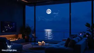 (No Ads) Ocean Waves For Deep Sleep | Anxiety Relief, Melatonin Release | Stop Overthinking