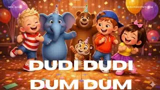 Dudi Dudi Dam Dam Dance  | Funny Kids Videos | Kids Rhymes | AARUSH STORY WORLD