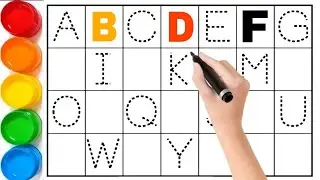 Abcd missing letter writing 📝👩‍🏫 // ABCD drawing and colouring //Alfabet ABCDEFGHIJKLMNOPQRSTUVWXYZ 