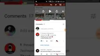 TECHNICAL STARJI COMMENT ON MY VIDEO