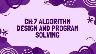 IGCSE Computer Science | Algorithm designing and problem solving