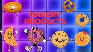 Down At The Bakery- Bakery Fun Song for Kids | Learn Bakery Items |Kids Songs | Nursery Rhymes