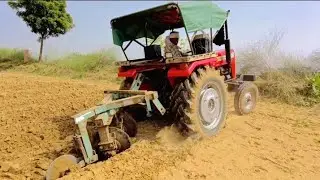 9 अक्तूबर 2025 se khet me tractor chalu, ट्रैक्टर से काम शुरू 🗿🥵 Dilo ki dhadkan MASSEY 👑🗿