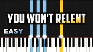 Jesus Culture - You Won't Relent | EASY PIANO TUTORIAL BY Extreme Midi