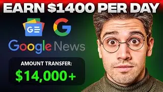 $1400 PER DAY Using Google News! (FREE) (Make Money Online 2023)