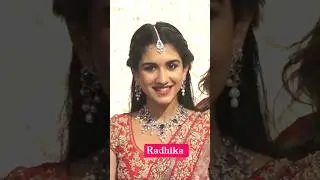 ✨ Radhika Merchant | Elegance, Grace & Glamour 💎🌸