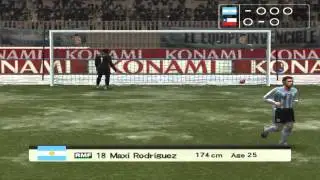 Argentina vs Chile Penalty Kicks Pro Evolution Soccer 6