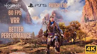 Horizon Forbidden West Patch 1.16 Gameplay | PS5 VRR | Performance Mode | 4K HDR