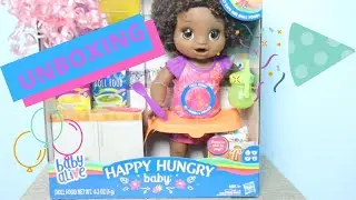 👶🏽New Baby Alive Happy Hungry Baby unboxing🎁