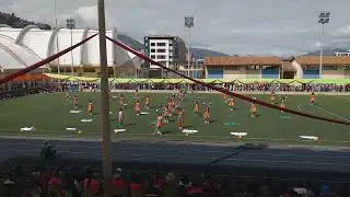 DRILL GIMNASTICO TEMATICA DRAGON BALL Z COLEGIO CLORINDA MATTO DE TURNER 5TO F 2DO LUGAR