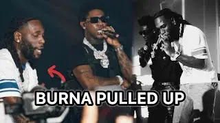 Burna Boy неожиданно появился на концерте Shallipopi's Plutomania в прямом эфире. Laho II: полные...