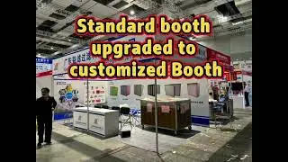 Standard booth upgraded to customized booth@yohoexpo