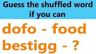 bestigg - Guess the shuffled word if you can