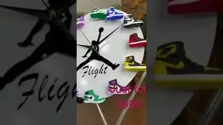 jordan wall clock best quality [  pinkey plus ]