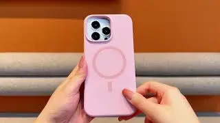 PINK iPHONE Case and Phone Charms with the Silver iPhone 16 #iphonecase #iphone16pro #cellphonecase