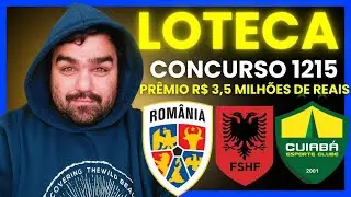 LOTECA PALPITES E DICAS CONCURSO 1215 🟢
