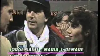 Reportaje de Mercedes Marti a Jorge Sassi y Maria Jose Demare (1990)