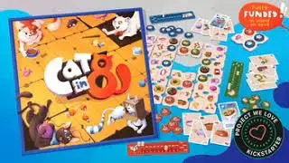 Cat-In-8: The Board Game of Cute Cats and Clever Chaos.