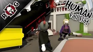HUMAN FALL FLAT GAMEPLAY | MULTIPLAYER W/ TRUFFLEBUNNY!