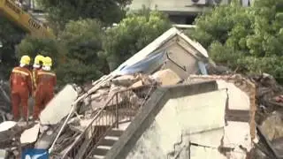 Three-storey building collapses in Shanghai, rescue underway