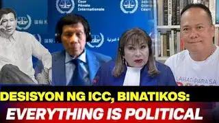 EVERYTHING IS POLOTICAL- Atty. Reserva BINATIKOS ang ICC ukol sa INTERIM RELEASE ni FPRRD