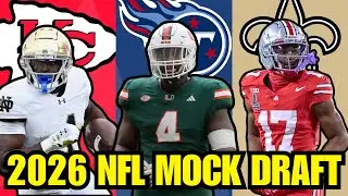 2026 NFL Mock Draft: Post CFB Playoffs