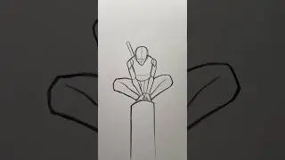 How to draw Itachi Uchiha Pose ⭐️Tutorial⭐️ #itachi #naruto #pose #tutorial #howtodraw #art #shorts