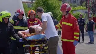 Exercițiu cu simularea Planului Roșu de Intervenție la Cluj-Napoca