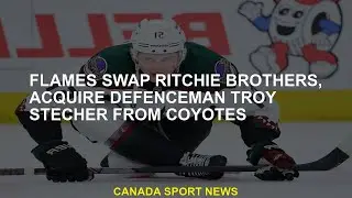 Swap Flames Ritchie Brothers, buy defender Troy Stecher from Coyotes