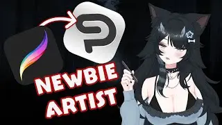 iPad Artist Learns Clip Studio Paint for the First Time   |   Twitch VOD