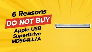 USB-накопитель Apple SuperDrive MD564LL/A (восстановленный) | 6 причин НЕ покупать ⚠️💿